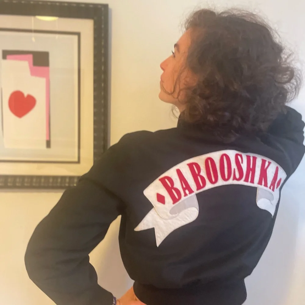 [XS-S] Rare Vintage Kate Bush “Babooshka” Bomber Jacket MINT CONDITION - Picture 7 of 9